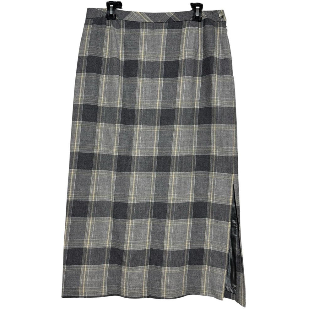 Pendleton 100% Wool Plaid Maxi Skirt Size 14 Fall Chic‎ Old Money Academia Cozy